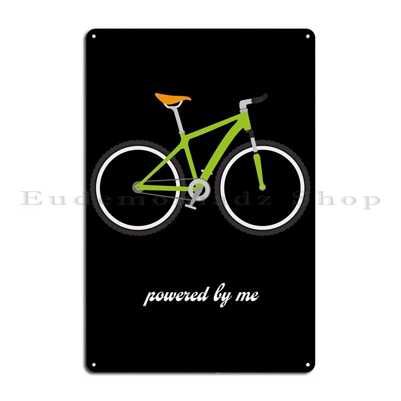 Mountain Biking Europe - Cartel de Metal para bicicleta de