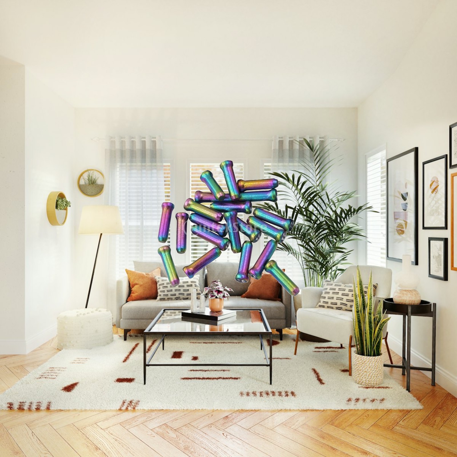 Mountain Biking Tips - Tapas de Cable para Bicicleta Multicolores,