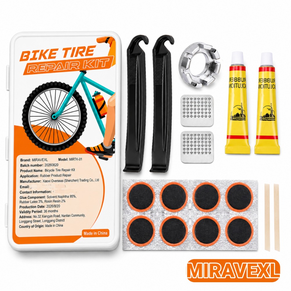 Mountain Biking Tube - Kit de Reparación de Neumáticos de