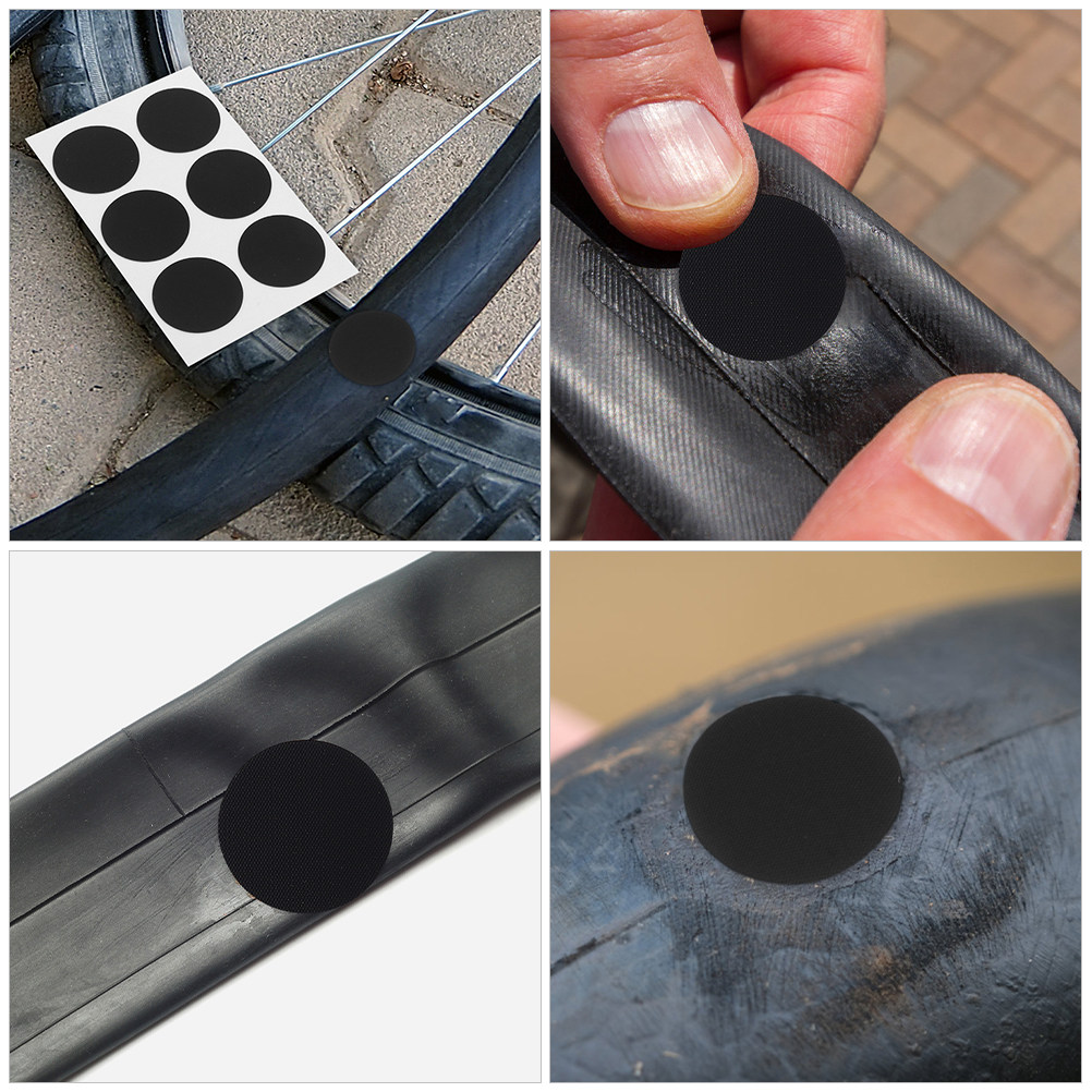Kit de 18 parches para neumáti - Mountain Biking Tube reseña y precio