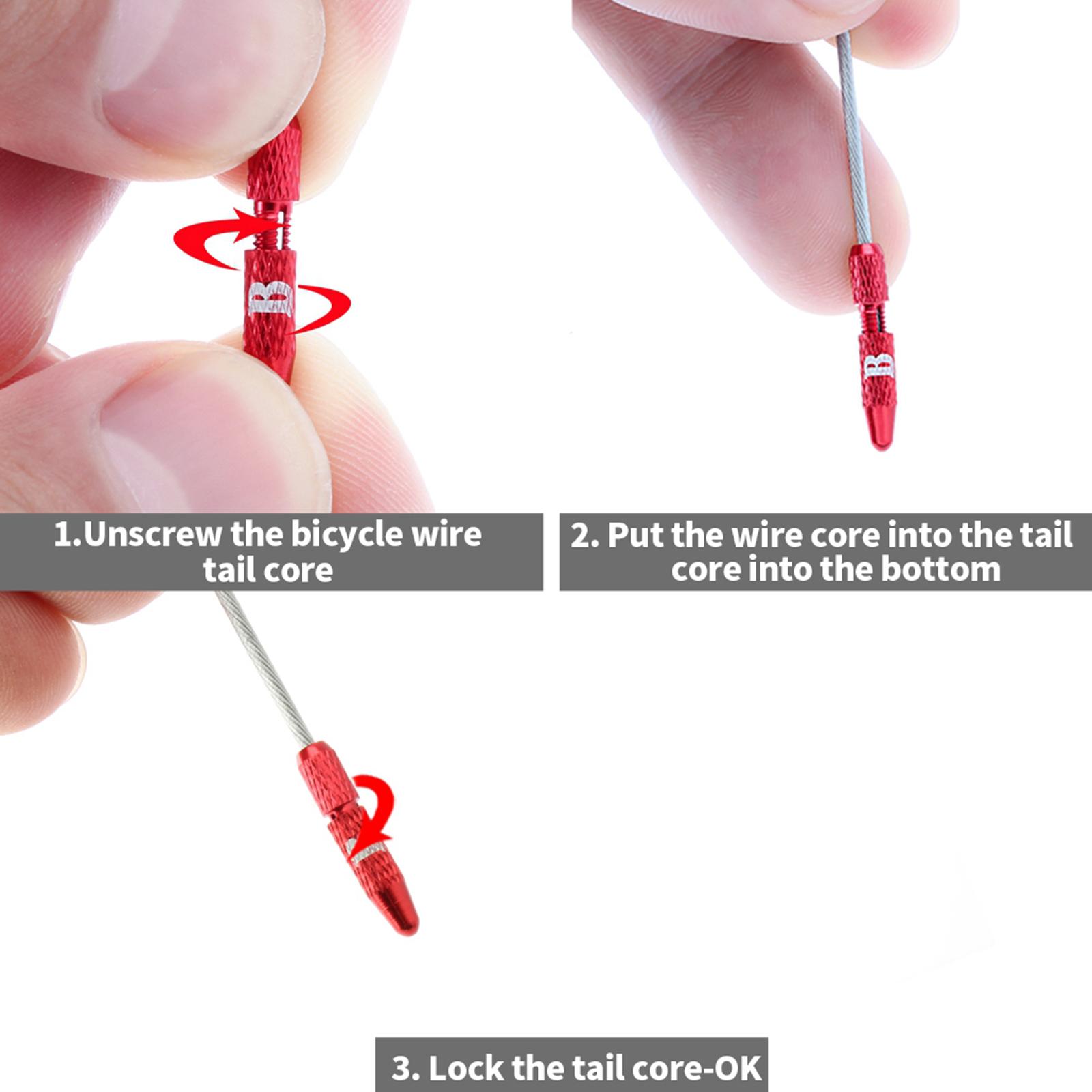 6x Tapas de Extremo para Cable - Mountain Biking Tips reseña y precio